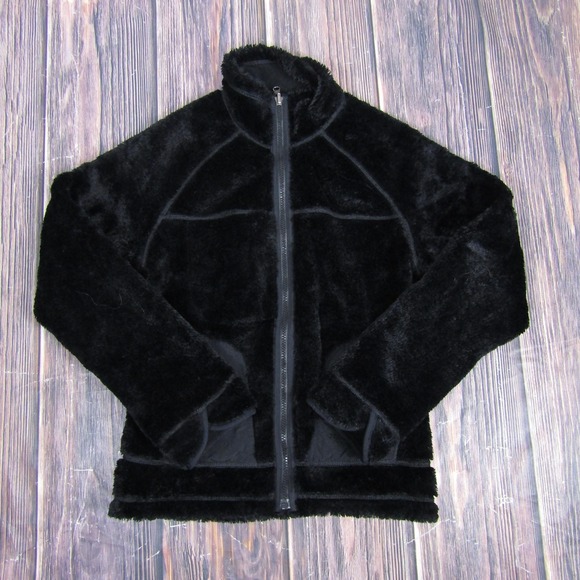 Patagonia Jacket Womens Medium Reversible Fleece Full Zip Retro Winter Warm Coat - Picture 4 of 8